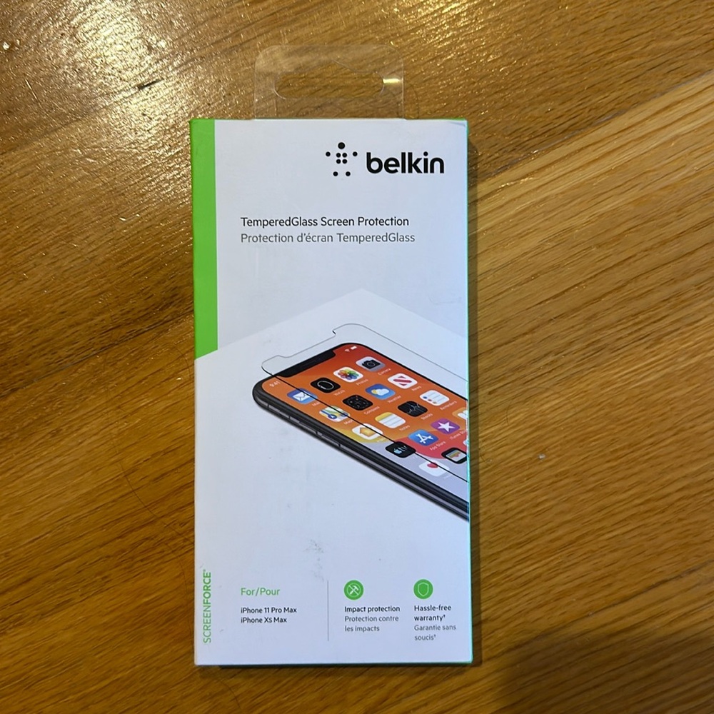 Belkin ScreenForce Tempered Glass Protection iPhone 11 Pro Max